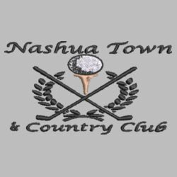 Nashua Town & Country Club - Women's Performance Sport Shirt - Black Design