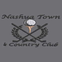 Nashua Town & Country Club - ® Lightweight French Terry Bomber - Black Design