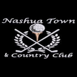 Nashua Town & Country Club - 3-Stripes Double Knit Quarter-Zip Pullover - White Design