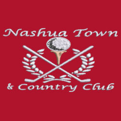 Nashua Town & Country Club - Women's Performance Sport Shirt - White Design
