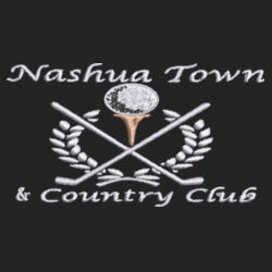 Nashua Town & Country Club - Interlock 1/4 Zip - White Design